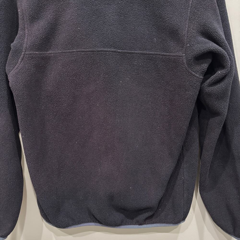 Patagonia Women's Synchilla Snap-T Fleece Pullover Black - Size: Medium - Picture 5 of 10
